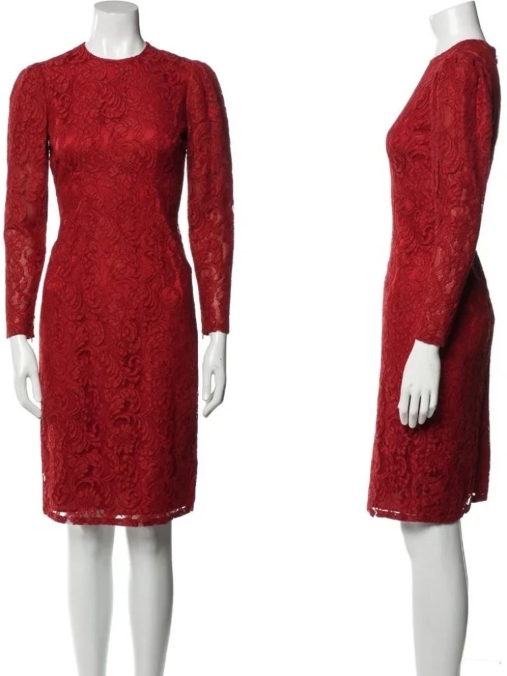 Sachin & Babi Amelie Lace Pattern Knee-Length Dress 1681 - Picture 6 of 12